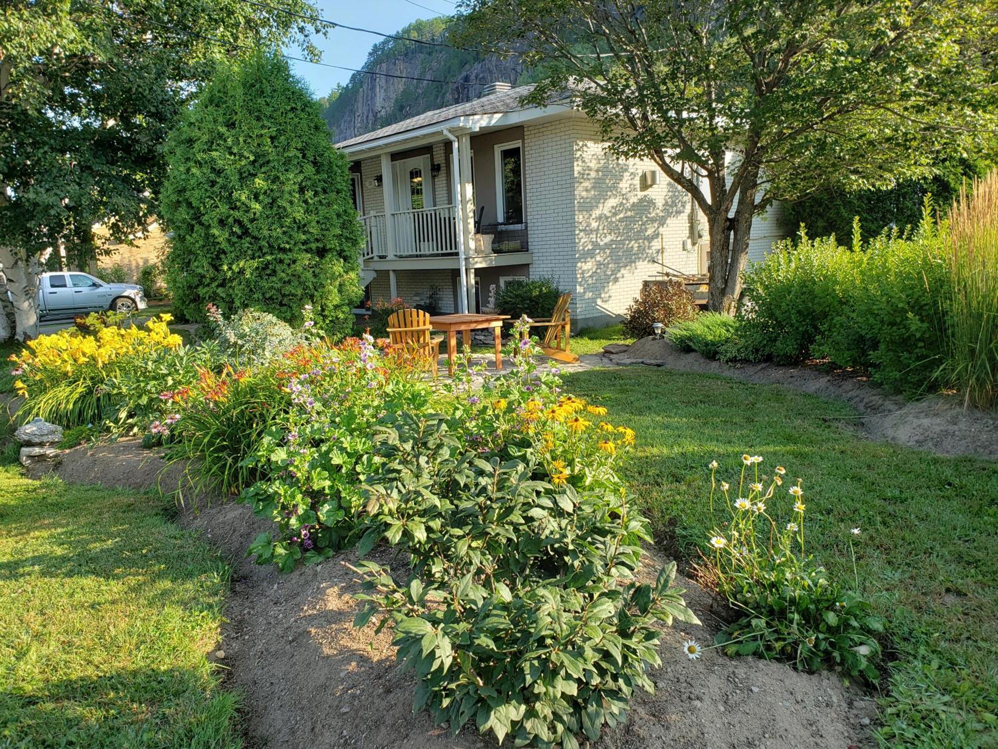 Residence Touristique Les Bouleaux Petit-Saguenay Exterior foto